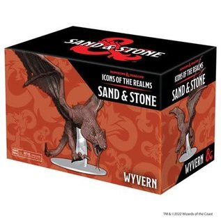 WIZKIDS WK 96236 D&D Icons of the Realms Miniatures: Sand & Stone Wyvern Boxed Miniature