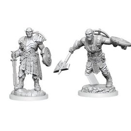 WIZKIDS WK 90402 D&D Nolzur's Marvelous Miniatures: Wave 20: Earth Genasi Fighter