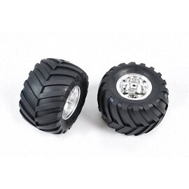 Tamiya 9805226 Tire for Clodbuster (Pack of 2) for sale online