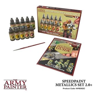 THE ARMY PAINTER TAP WP8062 Army Painter Speedpaint Metallic Set 2.0