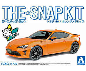 AOS 05419 THE SNAP KIT TOYOTA 86 ORANGE METALLIC 1/32 - The Zoom