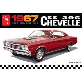 AMT AMT 1388 1/25 1967 Chevrolet Chevelle SS396 PLASTIC MODEL