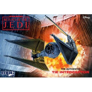 MPC MPC 989 1/48 Star Wars: Return of the Jedi Tie Interceptor (Snap) PLASTIC MODEL