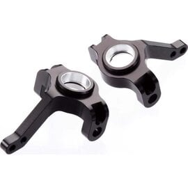 STR STA 80004BK Aluminum steering knuckle for SCX10/AX10 (1 pair) black