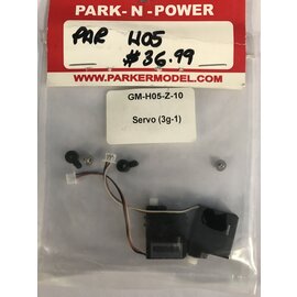 PAR H05 Servo pair (3g) micro with micro 3 wire connector