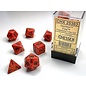 CHESSEX CHX 25303 Speckled: 7Pc Fire