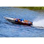 TRAXXAS TRA 57076-4-ORNGR Spartan: Brushless 36' Race Boat with TQi™ Traxxas Link™ Enabled 2.4GHz Radio System & Traxxas Stability Management (TSM)®