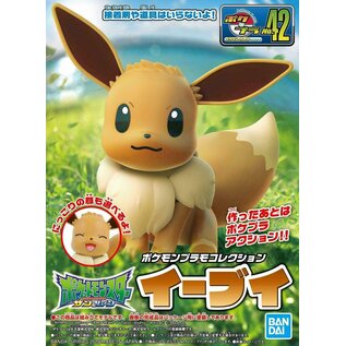 BANDAI BAN 2487423 Eevee "Pokemon", Bandai Pokemon Model Kit
