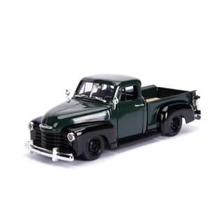 JADA TOYS JAD 30521 Jada 1/24 "Just Trucks" 1953 Chevy Pickup W/Rack - Dark Green DIE-CAST