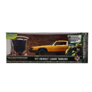 JADA TOYS JAD 34263 Jada 1/24 "Hollywood Rides" Transformers 7 1977 Camaro Bumblebee DIE-CAST