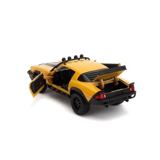 JADA TOYS JAD 34263 Jada 1/24 "Hollywood Rides" Transformers 7 1977 Camaro Bumblebee DIE-CAST