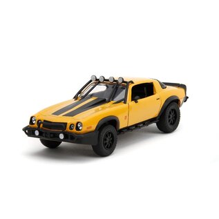 JADA TOYS JAD 34263 Jada 1/24 "Hollywood Rides" Transformers 7 1977 Camaro Bumblebee DIE-CAST