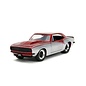JADA TOYS JAD 34719 Jada 1/24 "BIGTIME Muscle" 1967 Chevy Camaro red/silver DIE-CAST