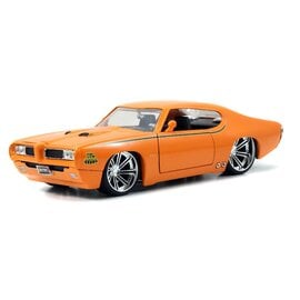 JADA TOYS JAD 90344 Jada 1/24 "BIGTIME Muscle" 1969 Pontiac GTO Judge orange DIE-CAST