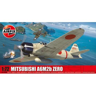 AIRFIX AIR A01005B MITSUBISHI A6M2B ZERO 1/72 PLASTIC MODEL