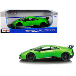MAISTO MAI 31391 LAMBORGHINI HURACAN PERFORMANTE GREEN 1/18 DIE-CAST