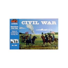 IMX 602 Civil War 1:72 figure set 25mm Union and Confederate Cavalry