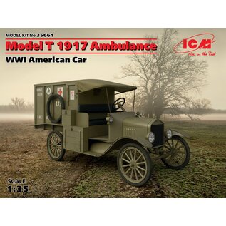 ICM ICM 35661 1/35 Model T 1917 Ambulance WWI American Car