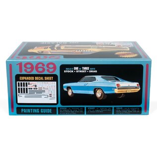 AMT AMT 1373 AMT 1/25 1969 Ford Galaxie Hardtop plastic model