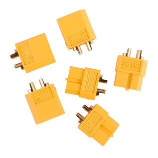 GENS ACE GEA XT603  Gens Ace XT60 Male & Female Plug (3 Pairs)