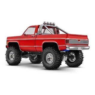 TRAXXAS TRA 97064-1-RED TRX-4M™ Scale and Trail® Crawler with 1979 Chevrolet® K10 Truck Body: 1/18-Scale 4WD Electric Truck with TQ 2.4GHz Radio System