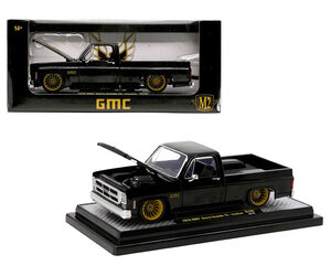 M2 40300 1976 GMC SIERRA GRANDE 15 - CUSTOM BLACK 1/24 DIE-CAST