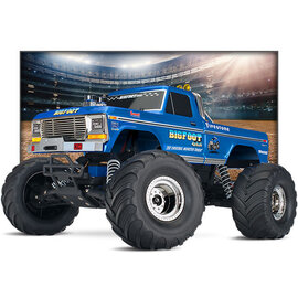 TRAXXAS TRA 36034-8 BIGFOOT® No. 1: 1/10 Scale Officially Licensed Replica Monster Truck with TQ™ 2.4GHz radio system