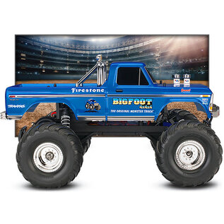 TRAXXAS TRA 36034-8 BIGFOOT® No. 1: 1/10 Scale Officially Licensed Replica Monster Truck with TQ™ 2.4GHz radio system