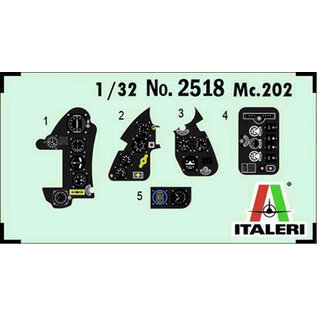 ITALERI ITA 2518 MACCHI MC.202 FOLGORE 1/32 PLASTIC MODEL