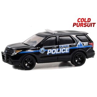 GREENLIGHT COLLECTIBLES GLC 62010-F 2013 FORD POLICE INTERCEPTOR UTILITY 1/64 DIE-CAST (COLD PURSUIT)