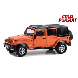 GREENLIGHT COLLECTIBLES GLC 62010-E 2010 JEEP WRANGLER UNLIMITED 1/64 DIE-CAST (COLD PURSUIT)
