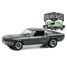 GREENLIGHT COLLECTIBLES GLC 37280-E 1968 FORD MUSTANG GT FASTBACK (WOODWARD DREAM CRUISE 1/64 DIE-CAST SERIES 1