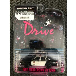 GREENLIGHT COLLECTABLES GLC 44930-D 1992 FORD CROWN VICTORIA (DRIVE) - HOLLYWOOD SERIES 33 1/64 DIE-CAST