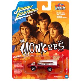 JOHNNY LIGHTNING JL 06576 THE MONKEEMOBILE 1/64 DIE-CAST