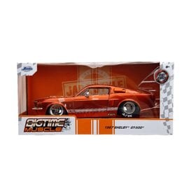 JADA TOYS JAD 34722  Jada 1/24 "BIGTIME Muscle" 1967 Shelby GT500 - Candy Orange die-cast