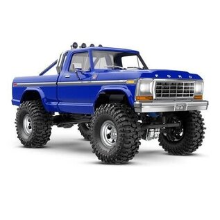 TRAXXAS TRA 97044-1-BLUE TRX-4M™ Scale and Trail® Crawler with 1979 Ford® F-150® Truck Body: 1/18-Scale 4WD Electric Truck with TQ 2.4GHz Radio System