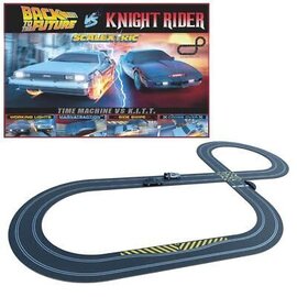 SCALEXTRIC SCA C1431P 1/32 Race Set Back to the Future vs Knight Rider