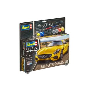 REVELL GERMANY REV 67028 MERCEDES AMG GT 1/24 COMPLETE MODEL SET