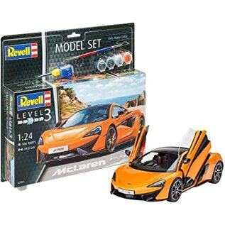 REVELL GERMANY REV 67051 MCLAREN 570S 1/24 COMPLETE MODEL SET