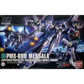 BANDAI BAN 5055885 Bandai HGUC #157 1/144 PMX-000 Messala "Mobile Suit Zeta Gundam"