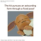 BANDAI BAN 2570605 Bandai Spirits Pokemon Model Kit Quick! #07 Eevee (Sleeping Pose)