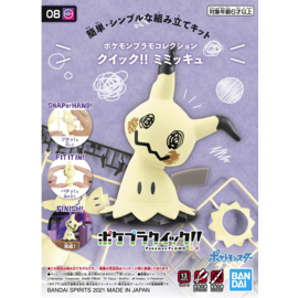 BANDAI BAN 2588388 Bandai Spirits Pokemon Model Kit Quick!! 08 Mimikyu