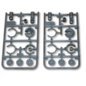 TAMIYA TAM 19803211 9803211 X parts tree (silver) 2 trees CC-02 CC02