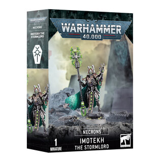 GAMES WORKSHOP WAR 99120110078 NECRONS IMOTEKH THE STORMLORD