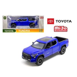 M&J TOYS KT-H08555R-BL 1:24 2023 Toyota Tundra TRD Off-Road 4×4 (Blue) die-cast