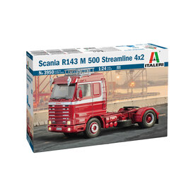 ITALERI ITA 3950 SCANIA R143 M 500 STREAMLINE 4X2 1/24 PLASTIC MODEL KIT