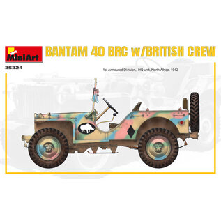 MINIART MIN 35324 MiniArt 1/35 Bantam 40 BRC w/ British Crew. Special Edition plastic model