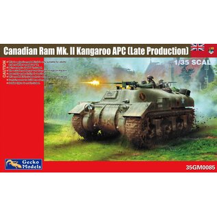 GECKO MODELS GEK 35GM0085   —  1/35 Canadian Ram Mk. II Kangaroo APC (Late Production)