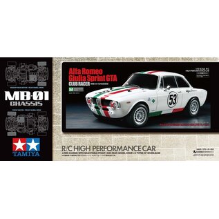 TAMIYA TAM 58732 1/10 Alfa Romeo Giulia Sprint GTA Club MB-01 CHASSIS (NO ESC)