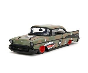jada 1/24 1967 インパラ& 1957 ベルエア2台セット JAD 35027 1957 CHEVROLET BEL AIR SHARK MOUTH 1/24 DIE-CAST - The